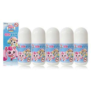 캐치티니핑 썸머쿨액 50ml 5개 유아 어린이 물파스 벌레 모기 피부진정 소독