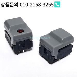 10pcs PB86-A1/A0 순간 재 사각형 푸시 버튼 Singal LED Lampless Tacct 스위치 4/6 핀 SPDT PCB 마운트 무