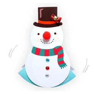 [하프클럽/]동글동글  만들기용품 눈사람 오뚝이(4인용)