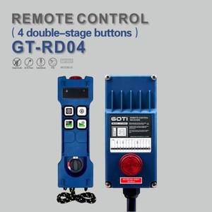 GT-RD04 산업용 무선 크레인 호이스트 리모컨 스위치 UTING F21-4D 텔레컨트롤 교체 2 배 속도 4 채널