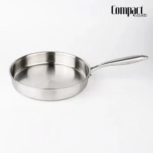 컴팩트홈 인덕션 통5중 3T 스테인리스 304 후라이팬 26cm 28cm