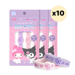 아텍스 썸머 향 밴드 모기 퇴치 팔찌 산리오 유아 X30