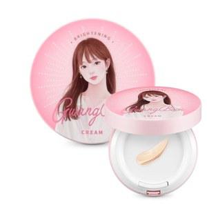MIBA 이온 칼슘 미네랄 BB 쿠션 12g / 0.42온스. 에어리스 크림, 보습 마감.