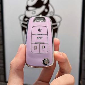 말리부 TPU 자동차 키 케이스 커버 쉘 포브 쉐보레 크루즈 아베오 트랙스  말리부 캡티바 오펠 복스홀 아스