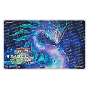유희왕600X350X2Mm DIY 유희왕! Ghoti of The Deep Beyond 카드 배틀 매트 싱글 플레이어 보드 게임 카드