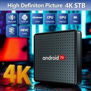 안드로이드 TV 박스 슈퍼 콘솔 8K@60FPS 지원 12 AV1 탑재 8G+64G 2.4G&5G 듀얼 와이파이 HD 영화 플레이어