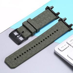 갤럭시 핏  Amazfit T-Rex 3 용 소프트 스포츠 시계 밴드 Pro 2 손목 벨트 스마트 실리콘 팔찌 Correa