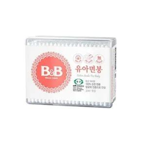 유아 면봉 키드 아기 일회용 안전사각형 200개입 미용용품 스파츌라 미용실 집게핀
