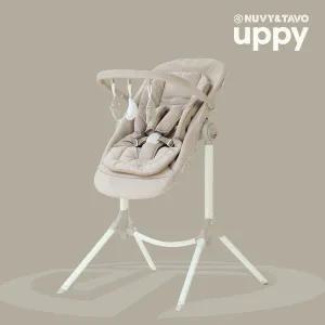 [타보]휴대용 아기침대/의자 UPPY(업피) 접이식 바운서 이동식 하이체어 유아침대 출산선물 누비앤타보