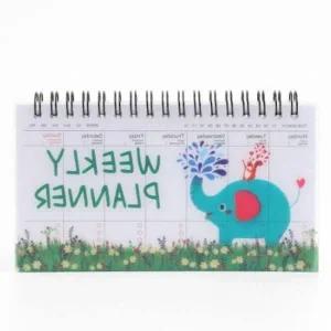 [오너클랜]스케줄 정리 위클리 플래너 코끼리 디자인 노트
