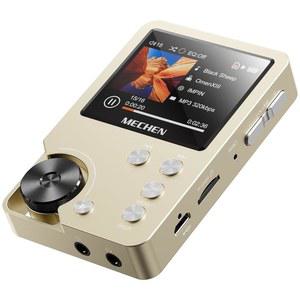 [미국배송] MECHEN M30 HIFI MP3 플레이어(골드) 오디오 갖춘 카드를 DSD 플레이어 무손실 디지털 64GB 고해상도 음악 휴대용 메모리