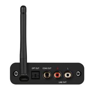 [미국배송] BLUDENTO B2 APTX HD LDAC 하이파이 블루투스 5.1 오디오 수신기 어댑터(ESS DAC 포함) 아날로그 스테레오 RCA 출력 향상된 작업 범위 OLED 디스플레이 디지털 동축 및 광 출력
