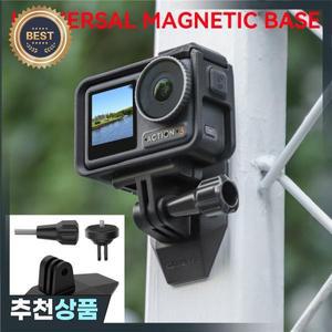 GoPro 13 12 11 10 9 용 마그네틱 마운트 자석 자동차 지원 DJI OSMO Action 5 Pro 4 스포츠 카메라 오토바