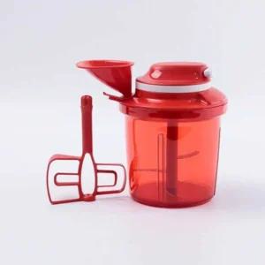 타파웨어 마늘 Tupperware 레드 쵸퍼 초퍼 컴팩트 수동 터보 야채 차퍼