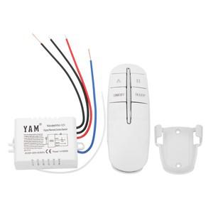 유선작업등 무선 켜기 끄기 1 2 3 방향 220V 램프 원격 제어 스위치 수신기 이미터 180V-240V 50Hz60Hz