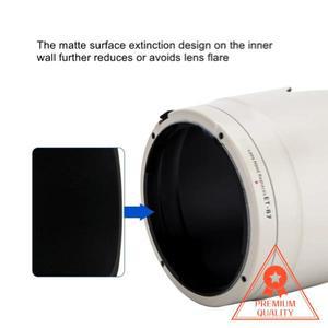 Canon EF 70-200mm f/2.8L IS & USM 보호 쉐이드 렌즈 커버용 ET-87 후드 내구성이 뛰어난 경량 카메라 액