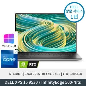 델 XPS 15 9530 i7-13700H RTX4070 32GB 1TB OLED W11P