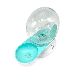모모펫 달팽이 반자동 급수기 라이트그린애견 무소음 무진동 고급 고양이 동물 반려 캣급수기 물그릇 물통