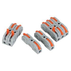 LT 211 빠른 연결용 레버 와이어 커넥터 28 12 AWG 0 08 4mm 32A 250V 컴팩트 스플라이스 절연 터미널