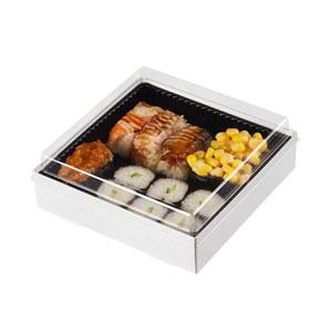 배달집 포장용기 도시락 박스 50세트 업소용 포장 사각