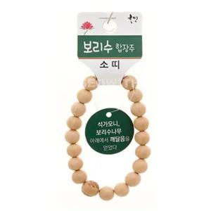보리수 기원 팔찌 합장주 불교 염주 소형 수 (WFJPFHG)