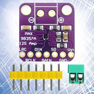 MAX98357i는 Raspberry P 필터리스 클래스 D 증폭용 ESP32 I2S 오디오 증폭기 모듈을 지원합니다.