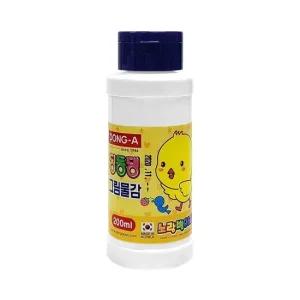 동아 단색물감 딩동댕물감 남색 200ml 12개입 단색물감 딩동댕물감 남색