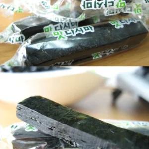 250g 부모님 간식 옛날 어르신 건강 젤리 다시마