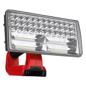 밀워키 18V 리튬 이온 배터리용 40W 무선 손전등, USB 포트가 있는 DTEZTECH 4200LM LED 작업등, 캠핑, 하이킹, 작업 현장, 실내 야외 도구용 9인치 아연 합금 스포트라이트 사용...