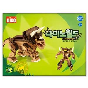 다이노월드 공룡블록 트리케라톱스