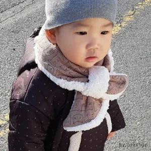 쿠션 스카프빕 아동목도리 머플러 스카프빔