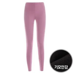 [샵앤]여성 국산 기능성 방한 타이즈 얇은기모 내복하의 HW-WUP-1698-핑크