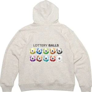 그래픽티셔츠 후드티 뒷면 로또공 숫자공 lottery balls 디자인 옷