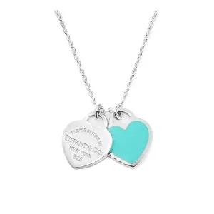[TIFFANY&CO]티파니 27125107 리턴투 더블하트 목걸이(쇼핑백동봉)