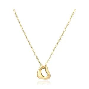 [TIFFANY&CO]티파니 25152328 엘사 퍼레티 오픈 하트 11mm 18K 골드 목걸이 144765266
