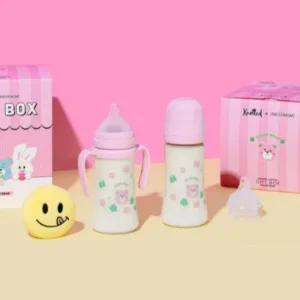 그로미미 젖병 출산 축하 선물 세트 슈가베어 300ml