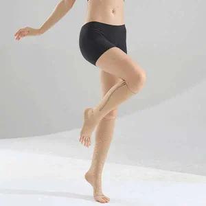 지퍼형 종아리 압박밴드 베이지