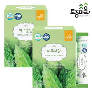 HACCP인증 국산 여주분말 30스틱 X 2개