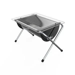 [밥캠핑][당일발송] 밥캠핑 엑스그릴 (X GRILL) 접이식 캠핑 화로대 바베큐 그릴 불멍 장작 숯불