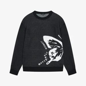 [롯데백화점]Fahrenheit 25SS 파렌하이트 버터플라이 전판 아트웍 풀오버 (FKUCA8305)
