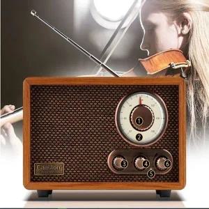 [하프클럽/]캔스톤 TR-2200 레트로 블루투스 스피커 FM라디오