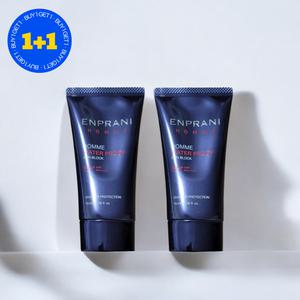 엔프라니 옴므 선블록 선크림 70ml 2개
