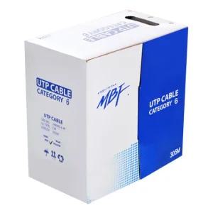 CAT.6 UTP 기가비트 랜선 박스 305M 그레이 MBF-C6-305G [H@lu]