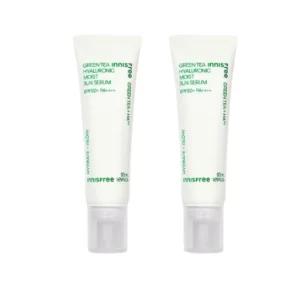 1+1 이니스프리선크림 그린티 히알루론산 수분 선세럼 50ml
