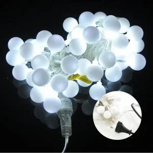 LED 50P 앵두전구 코드형 성탄절 트리 장식 조명 소품_22857937