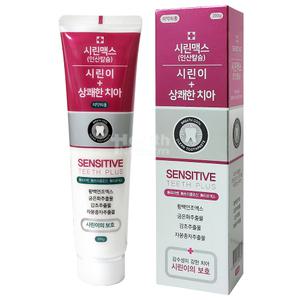 시린맥스 치약(인산칼슘) 시린이 + 상쾌한 치아 200g/황백연조엑스/금은화추출물/감초추출물