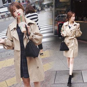 여성 가을 봄 트렌치코트 코트 자켓 여자 점퍼