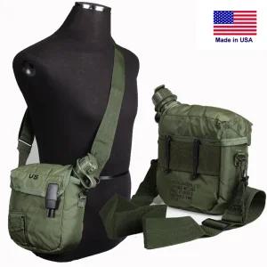 U.S.A 오리지널 2쿼터 미군 밀리터리 서바이벌 군용수통 등산물컵 수통 물병 캔틴