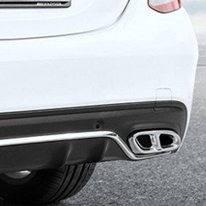 벤츠 A클래스 악세사리 듀얼 머플러 팁 커버 몰딩 용품 W177 19년이후