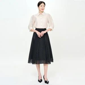 [롯데백화점]미니멈 체크 A라인 스커트 MZBGWS4870
